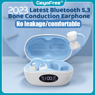 Geyofree 2023 ชุดหูฟังบลูทูธ 5.3 เหมาะกับเล่นกีฬา i113