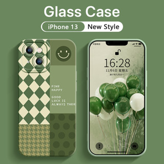 เคสไอโฟน 13 13Pro 13Promax 12 14 แก้วสุดหรู หมีน่ารัก ซอฟท์กันกระแทก สวยงาม กระจกนิรภัยซิลิโคน