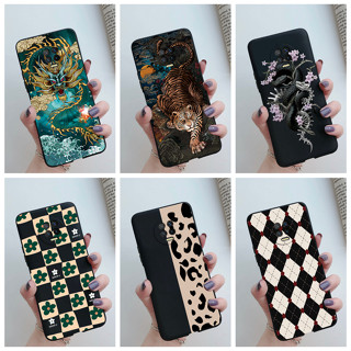 เคสโทรศัพท์มือถือ ซิลิโคนนิ่ม TPU ลายมังกรดํา สําหรับ Infinix Note 7 X690 X690B Note7