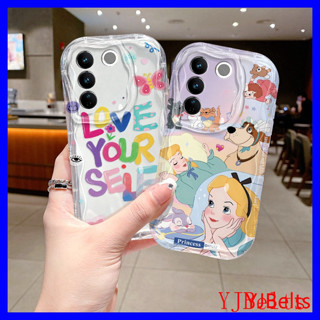 เคส Vivo V27 เคส Vivo V27Pro เคส Vivo V27e tpu เคสนิ่ม แบบใส ลายครีม เรียบง่าย เคสโทรศัพท์ NYW