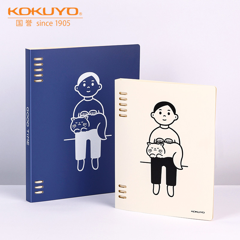 Kokuyo Noritake Limited สมุดโน๊ต ปกปิด หลวม ขนาด A5 B5 เครื่องเขียน
