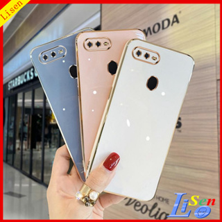 เคส OPPO A5S เคส OPPO F9 A12 A7 F11 A3S F5 F7 F11 Pro เคสโทรศัพท์มือถือ ด้านข้างตรง แฟชั่น สําหรับ ZBB