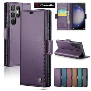 เคสหนัง ฝาพับ พร้อมช่องใส่บัตร หรูหรา สําหรับ Samsung S21 S20 FE Note20 Ultra Plus