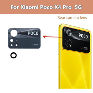 Poco X4 Pro อะไหล่ซ่อมเลนส์กล้องด้านหลัง สําหรับ Xiaomi Poco X4 Pro 5G