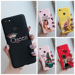 เคสโทรศัพท์ ซิลิโคนนิ่ม ผิวด้าน กันกระแทก สีแคนดี้ สําหรับ Vivo V7 1718