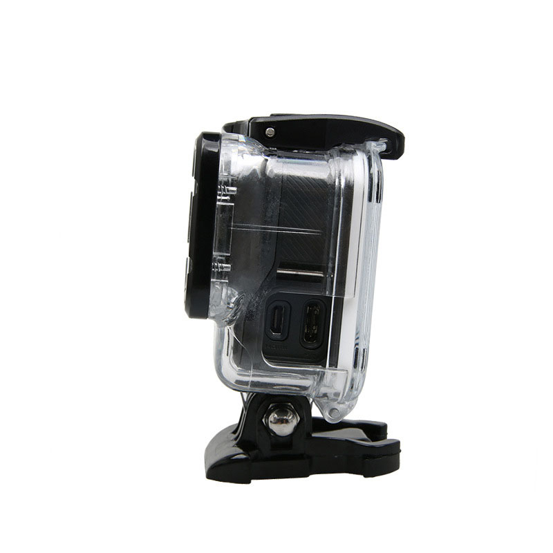 เคสกันน้ำ r Gopro Hero 5/6/7 สีดำ ที่อยู่อาศัยกล้องดำน้ำปกป้องเปลือกสำหรับอุปกรณ์เสริมกล้อง Gopro Action