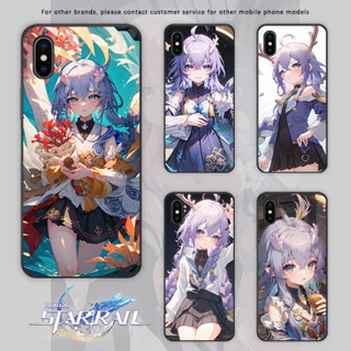 พร้อมส่ง Honkai: Star Rail Bailu เคสโทรศัพท์มือถือกระจกนิรภัย