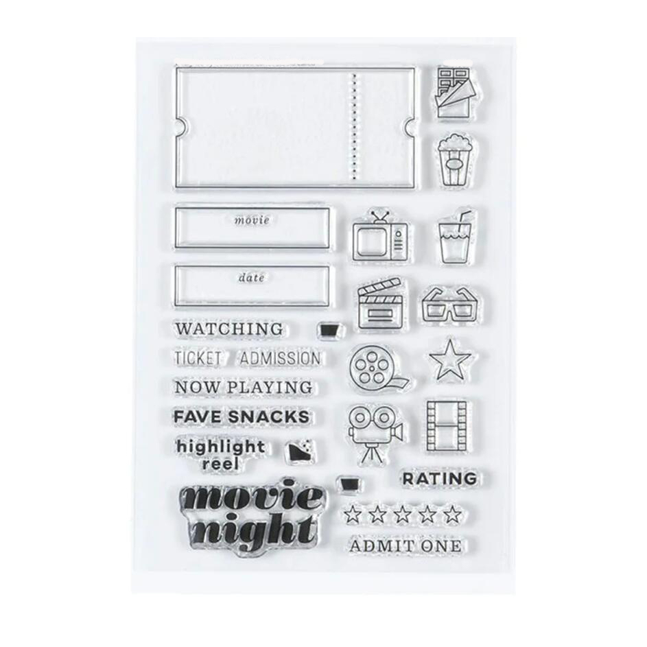 แผนใหม่ซิลิโคนซีลใสแสตมป์ DIY Scrapbooking ลายนูนอัลบั้มภาพ