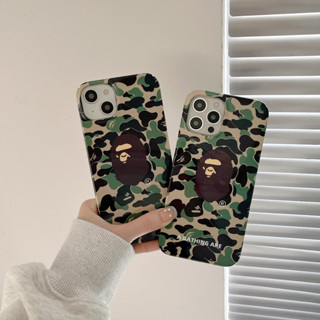 AAPE เคสโทรศัพท์มือถือแบบแข็ง ลายพราง สําหรับ iPhone 14 14pro 14promax 13 13pro 13promax 12 12pro 12promax 11 11promax x xs xr xsma