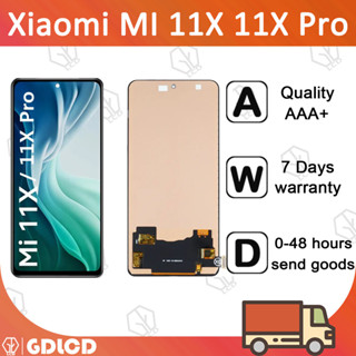 Tft อะไหล่หน้าจอสัมผัสดิจิทัล LCD แบบเปลี่ยน สําหรับ Xiaomi Mi 11X 11X Pro M2012K11AI M2012K11I