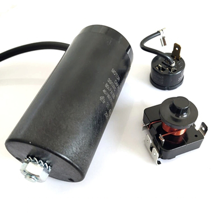 คอมเพรสเซอร์ตู้เย็น/ตู้แช่แข็ง 330V 80uf เริ่มต้นตู้แช่แข็งตัวเก็บประจุอุปกรณ์เสริมสําหรับตู้เย็น Ml