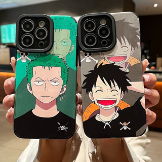 กรณีโทรศัพท์มือถืออะนิเมะ One Piece เข้ากันได้สำหรับ เคสไอโฟน เคสไอโฟน11 iPhone 14 13 12 11 Pro Max XR XS X 7 8 Plus