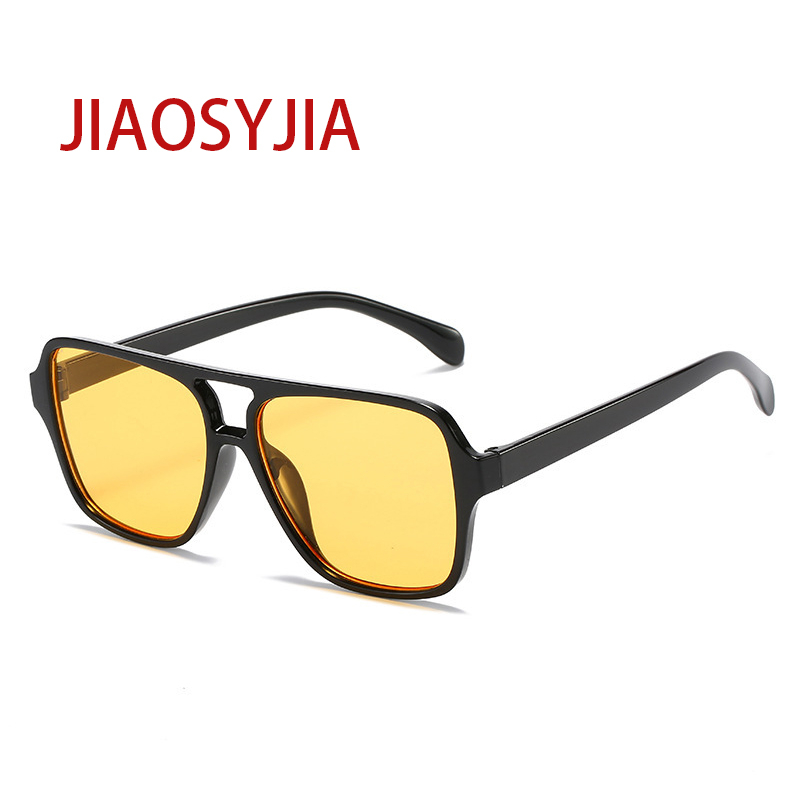JIAOSYJIA ผู้ชายและผู้หญิงกีฬา Square Circular แว่นตากันแดดนักบินแว่นตาขี่แว่นตากันลมแว่นตากันแดด Do