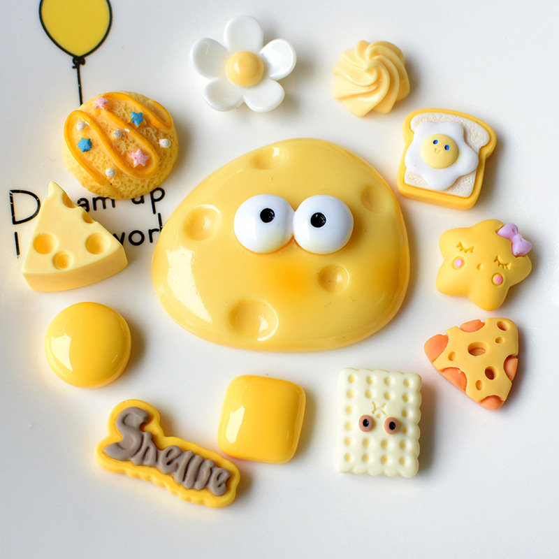 7pcs / set จระเข้เสน่ห์ชีสชุด jibz