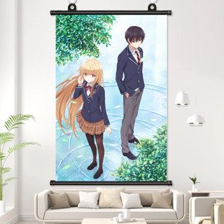 โปสเตอร์คอสเพลย์ อนิเมะ Otonari no Tenshi-sama Shiina Mahiru Fujimiya Amane ขนาด 20x30 ซม. สําหรับตกแต่งบ้าน