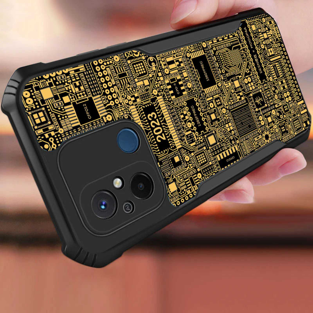 แผงวงจรรูปแบบเคสโทรศัพท์สําหรับRedmi 11A 12C 10A POCO C55 C40 M2 C3110C 9C 9 10 11 Prime 10 Power Pl
