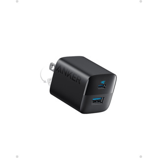 ที่ชาร์จ USB C 33W Anker 323 2 พอร์ต พร้อมปลั๊กพับได้ สําหรับ iPhone 14 14 Plus 14 Pro 14 Pro Max 13 12 Pixel Galaxy iPad iPad Mini และอื่น ๆ