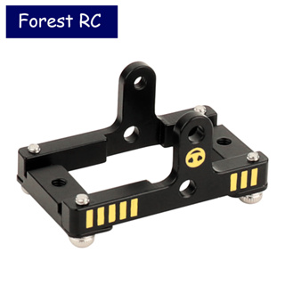 Forestrc เมาท์เซอร์โว เคลือบทองเหลือง สีดํา 13 กรัม TRX4-M สําหรับอัพเกรดรถไต่หินบังคับ 1/18 TRX4M