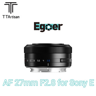 TTArtisan 27mm f2.8 ออโต้โฟกัสเลนส์ APS-C สําหรับ Sony E Mount กล้องมิเรอร์เลส A7M3 A6000 A6600 ZV-E10 FX30 A7S A7RIV A7 A1 ZV-E1