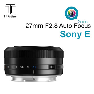 TTArtisan 27mm f2.8 ออโต้โฟกัสเลนส์ APS-C สําหรับ Sony E Mount กล้องมิเรอร์เลส A7M3 A6000 A6600 ZV-E10 FX30 A7S A7RIV A7 A1 ZV-E1