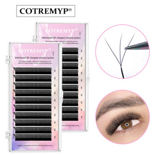 Cotremyp, 3D W-shaped false eyelashes, easy to blow from Nagaraku.