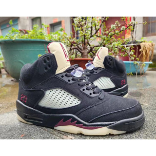 รองเท้ากีฬาบาสเก็ตบอล Jordan 5 Manier ระบายอากาศได้ดี