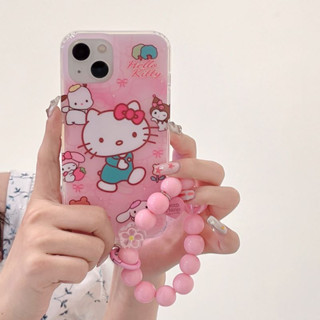 เคสโทรศัพท์มือถือ PC แข็ง ลายการ์ตูนแมว KT สีชมพู สําหรับ iPhone 14 Pro max case 13 Pro max 12 Pro max 14 Pro 13 Pro 12 Pro 11 12 13 14 case