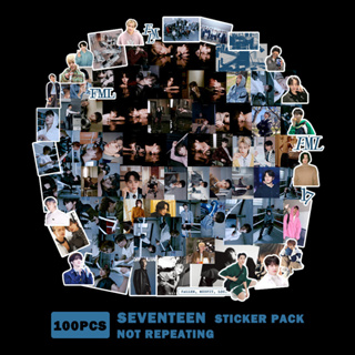 Seventeen อัลบั้ม FML Attacca สติกเกอร์ โทรศัพท์ แล็ปท็อป กระเป๋าเดินทาง สติกเกอร์ 107 ชิ้น / ชุด