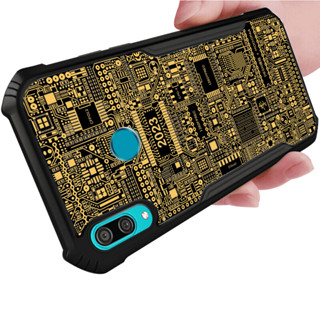 เคสโทรศัพท์มือถือ อะคริลิคแข็ง ลายบอร์ดวงจร สําหรับ Huawei Y7 Y9 Y6 Y5 Pro Prime 2019 Y5P Y6P Y7P Y8P Y7A Y9A Y6II Y9S P Samrt Z Honor 8A 9X Pro 9S 8S 10 Lite Enjoy 9 20 Plus