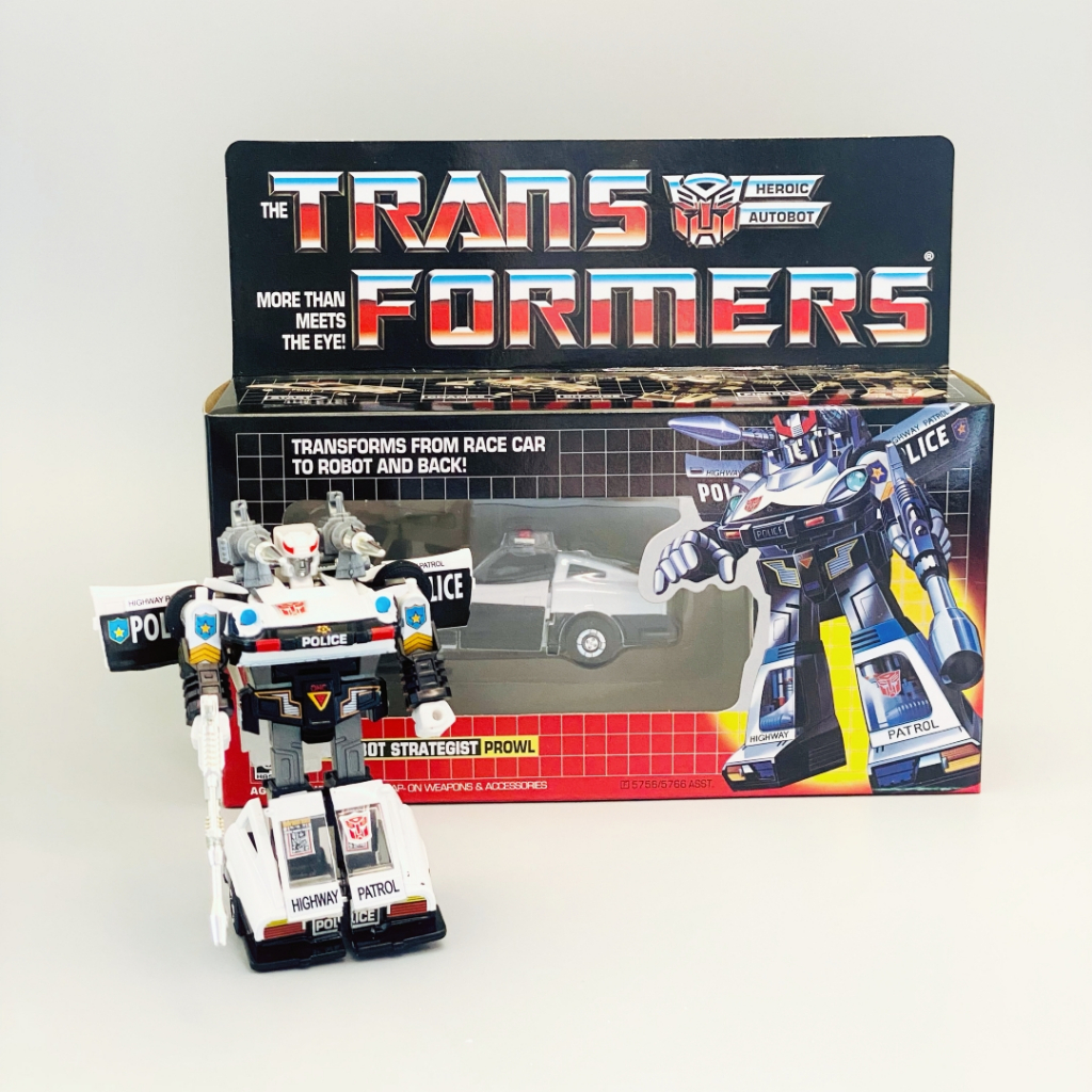 Transformers G1 Prowl ฟิกเกอร์แอ็คชั่นใหม่เอี่ยม