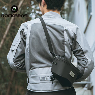 【TH Delivery】ROCKBROS กระเป๋าหน้าแฮนด์จักรยาน ใส่มือถือได้ หน้าจอสัมผัส กันน้ำ ใช้งานสะดวก