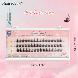 🚩ของแถม🚩AIMEEORAN ใหม่ ขนตาปลอมธรรมชาติ C Curl Cos 2023 สําหรับแต่งหน้า DIY