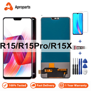 อะไหล่หน้าจอสัมผัสดิจิทัล LCD แบบเปลี่ยน สําหรับ OPPO R15 R15 Pro R15X K1 PACM00 CPH1835 CPH1831 PBCM10