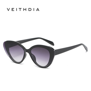 Veithdia ใหม่ แว่นตากันแดดแฟชั่น กรอบเล็ก ทรงแคนดี้ สําหรับสตรี S21263