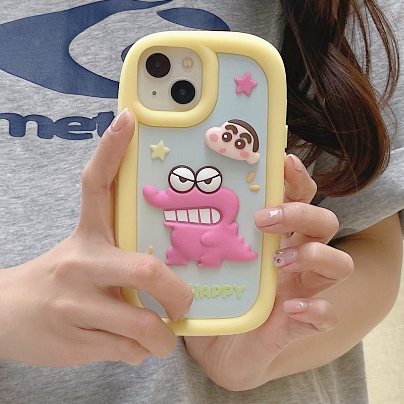 เคสโทรศัพท์มือถือ ลาย Mr. สําหรับ iphone 15 Pro Max 14 Pro Max 13 Pro Max 12 Pro Max เคสซิลิโคนนิ่ม ลายหนังจระเข้ สําหรับ Xiao Xin