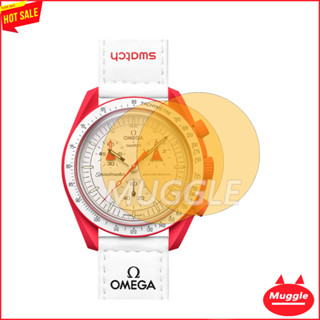 【2PCS】ล์มกันรอยหน้าจอ สําหรับ Omega X swatch Smart Watch ฟิล์มป้องกันนาฬิกา ฟิล์มนาฬิกา TPU นิ่ม