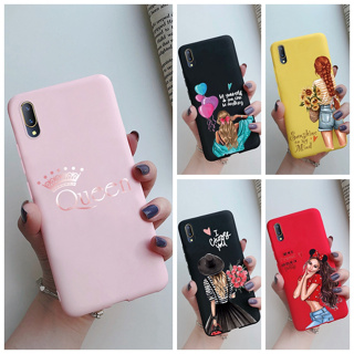 เคสซิลิโคนนิ่ม ลายมงกุฎ แฟชั่น สําหรับ Vivo V11 V11Pro Vivo V11 Pro 1804 1806 1814