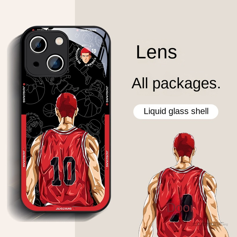 เคสโทรศัพท์มือถือกระจก กันกระแทก ลายการ์ตูนอนิเมะ สําหรับ IPHONE 11 11 PRO 11 PRO MAX IPHONE 7 8 7 PLUS 8 PLUS X XR XS MAX