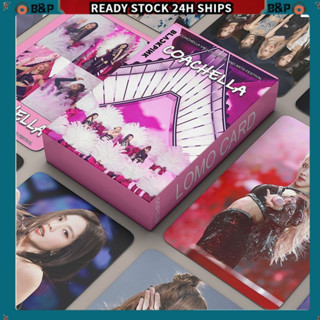 B&amp;P 55pcs/box blackpink photocard การ์ดโลโม่ โฟโต้การ์ด blackpink Coachella lomo 55 ชิ้น/กล่อง (พร้อมส่ง)