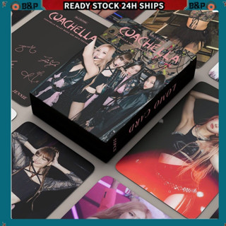 B&amp;P 55pcs/box blackpink photocard Kpop 55 ชิ้น/กล่อง blackpink โฟโต้การ์ด อัลบั้ม Coachella lomo การ์ด โปสการ์ด โลโม่การ์ด blackpink (พร้อมส่ง)