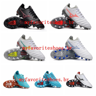 รองเท้าฟุตบอล Morelia Neo 3 FG Tacos de futbol สีขาว สีฟ้า สําหรับผู้ชาย 2023 012