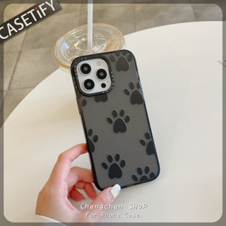 Casetify เคสโทรศัพท์มือถือ ลายกรงเล็บแมว Lisa แต่งกลิตเตอร์ สําหรับ iPhone 14ProMax 13Pro 13 11 12Promax 13Promax 11 12 13 14