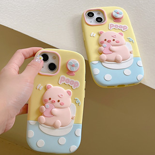 เคสโทรศัพท์มือถือซิลิโคน ลายหมู สําหรับ iPhone 14ProMax 13 iPhone11 12 ProMax