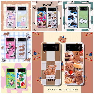 เคสโทรศัพท์มือถือแบบแข็ง พับได้ กันกระแทก ลายการ์ตูนชินจัง สําหรับ Samsung Galaxy Z Flip 3 Z Flip 4