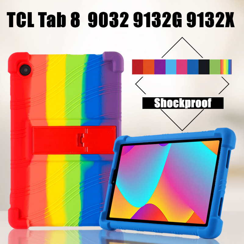 TCL TAB 8 4G 8 inch 9132G Cover Tablet Shockproof Case TKEE Mid Tab8 Le Wifi 9132X 9137W Soft Silico