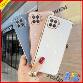 เคส OPPO A93 เคส OPPO A94 A91 Reno4 Reno5 Reno3 Reno2 Reno2 F เคสโทรศัพท์มือถือ ขอบตรง ป้องกันเลนส์ สําหรับ ZBB