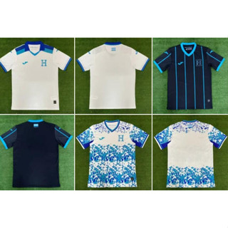 เสื้อกีฬาแขนสั้น ลายทีมชาติฟุตบอล Honduras 24 ชุดเหย้า สําหรับผู้ชาย 2023