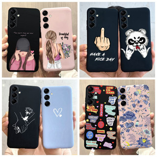 เคสโทรศัพท์มือถือ ผิวด้าน ลายเด็กผู้หญิงน่ารัก สําหรับ Samsung Galaxy M14 2023 SM-M146B M 14