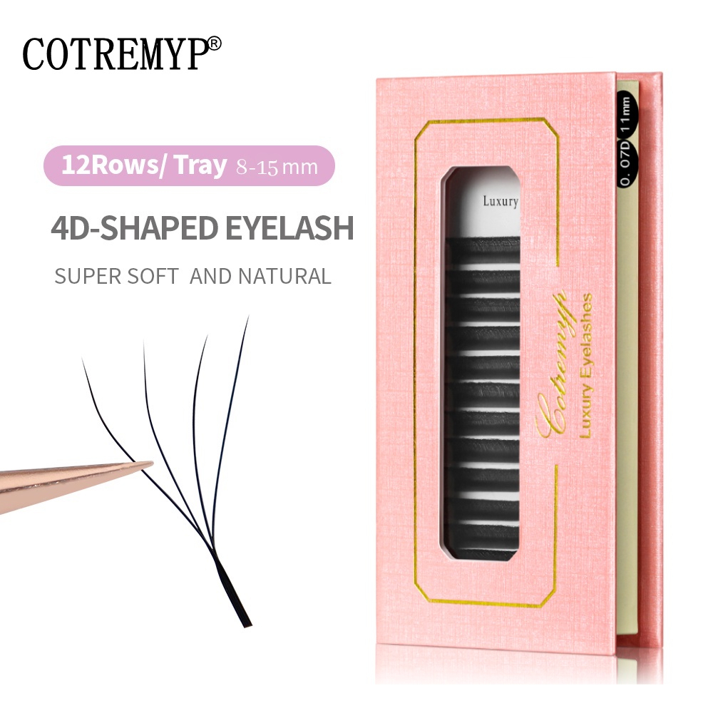 COTREMYP Decemars W ขนตาปลอม 4D