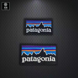 แผ่นแพทช์ ปักลายโลโก้ Chaopai Patagonia สไตล์บูติก สําหรับตกแต่งเสื้อผ้า